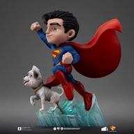 Estátua Superman e Krypto - Superman Legacy - MiniCo Iron Studios - Colecionável Premium - imagem 5