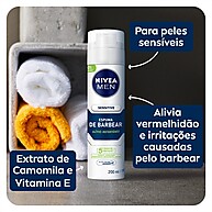 NIVEA MEN Sensitive: Barbear Sem Irritação - imagem 2