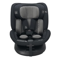 Cadeira Auto Isofix 360° Galzerano Preto/Caramelo: Segurança e Conforto Giratório - imagem 1