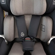 Cadeira Auto Isofix 360° Galzerano Preto/Caramelo: Segurança e Conforto Giratório - imagem 2