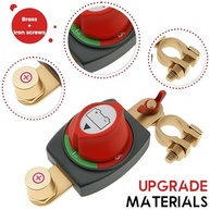 Interruptor Desconexão Bateria 12V/48V Universal - Isolador Positivo à Prova d'Água - imagem 4