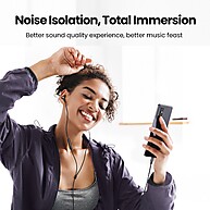 Fones UGREEN 3.5mm: Som Premium e Isolamento - imagem 2
