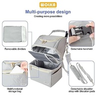 Bolsa Térmica para Leite Materno - Multifuncional com Compartimentos Duplos e Isolamento Premium - imagem 4