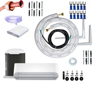 Kit Instalação Ar Condicionado Split 12.000 BTUs - Tubos Flangeados com Isolamento Térmico Blindado - imagem 2