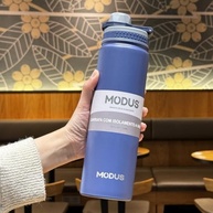 MODUS Garrafa Térmica Inox 750ML - Isolamento a Vácuo, Esportiva e Ecológica (Azul Profundo) - imagem 3