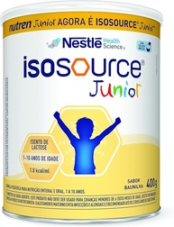 Nutrição Enteral Isosource Junior Baunilha 400g - imagem 1