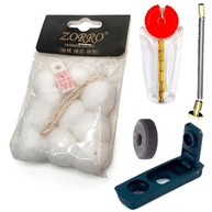 Kit Completo Manutenção Isqueiro Clássico: Algodão, Pedra e Pavio para Revitalizar! - imagem 2