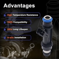 Kit 6 Injetores de Combustível HiSport para Buick, Chevrolet, GMC, Hummer, Isuzu - Peça de Reposição FJ319 - imagem 5