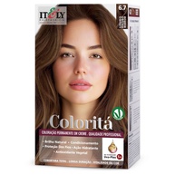 Itely Coloritá 6.7: Louro Escuro Marrom Perfeito! - imagem 1