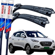 Par Palheta Limpador Parabrisa Dianteiro Silicone Bosch para Hyundai IX35 (2008-2024) - imagem 2