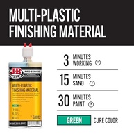 J-B Weld Multiplástico Pro-Series - Reparo Automotivo de Alta Performance | 200ml + Misturadores - imagem 4