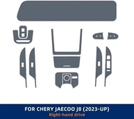 Proteção Premium para Central Multimídia Chery JAECOO J8 Tiggo 9 2023-2024: Película TPU Antirrisco e Antiembaçante - imagem 4