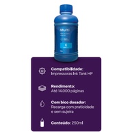 Refil de Tinta Ciano 250ml Multilaser: Economize Já! - imagem 2