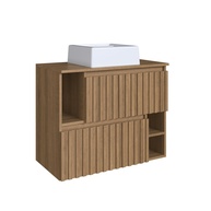 Gabinete de Banheiro Suspenso 75cm: Organize Já! - imagem 2