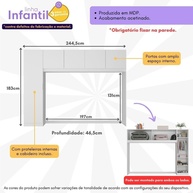 Guarda-Roupa 5 Portas Maçã do Amor: Organize Já! - imagem 2