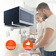 Suporte Microondas Branco Brasforma: Organize Já! - imagem 1