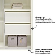 Guarda-Roupa 2 Portas Correr: Organize Já! - imagem 2