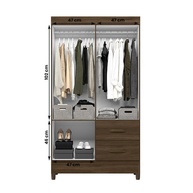 Guarda Roupa 4 Portas e 2 Gavetas: Organize Já! - imagem 2