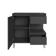 Gabinete de Banheiro 80cm Paula Grafite: Organize Já! - imagem 2