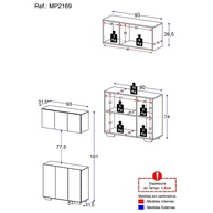 Cozinha Completa 3 Portas: Organize Já! - imagem 2