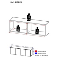 Armário de Cozinha Aéreo 4 Portas: Organize Já! - imagem 2