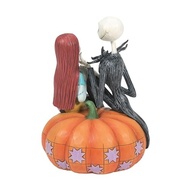 Estatueta Jack e Sally - Disney Traditions Jim Shore - Decoração Colecionável de Halloween - imagem 5