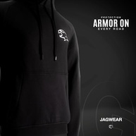 J.A.G. Moletom masculino protetor de motocicleta – Jaqueta de equitação blindada com forro de aramida para impacto | Suéter com capuz para todas as estações - imagem 4