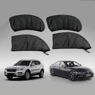 Proteção Solar Universal para Janela de Carro: Kit 4 Peças com Rede Anti-UV e Respirável - imagem 1
