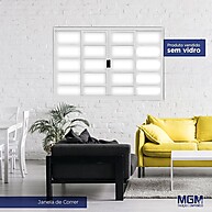 Janela de Aço Correr 120x150cm: Durabilidade e Elegância - imagem 1