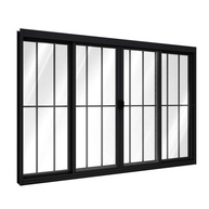 Janela de Correr 4 Folhas Riobras 100x150cm - imagem 1