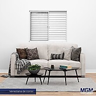 Janela Veneziana 100x120cm: Beleza e Durabilidade MGM - imagem 1