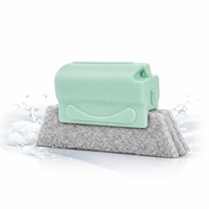 Escova de Limpeza Multiuso com Cerdas Firmes - Ideal para Janelas, Trilhos e Cantos Difíceis | Design Ergonômico e Lavável (Verde) - imagem 2