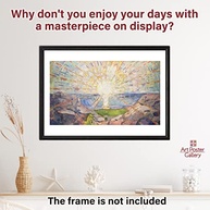Pôster Edvard Munch 'The Sun' A3 - Impressão Premium Feita no Japão - imagem 4