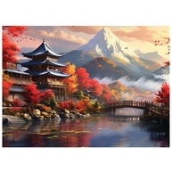 Puzzle Vilarejo Japonês 1000 Peças: Uma Viagem ao Japão - imagem 2