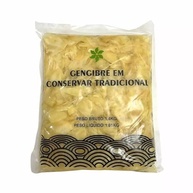 Gengibre Em Conserva Fatiado Japonês Sushi Ganesh 1kg - imagem 2