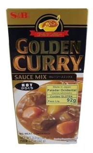 Tempero Japonês Golden Curry Sabor Picante Karakuchi S&B 92g - imagem 4