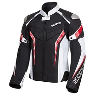 Scoyco Jaqueta de malha para motociclista, jaqueta blindada resistente ao desgaste, respirável, equipamento de proteção para homens, 4 estações - imagem 2