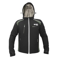Jaqueta GP Tech Soft Casual Unissex Resistente a agua Preta-cinza 8G-7XL - imagem 1