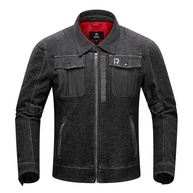 BORLENI Jaqueta jeans de motocicleta respirável refletiva com proteção de armadura CE de malha para homens - imagem 2