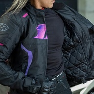 Jaqueta X11 One Sport Sporadic Feminina Protetora Imperme?vel Com Bolso Motociclista Motoqueira - imagem 3