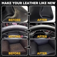Kit Reparo Couro Preto Móveis e Carros - Restaure Sofá, Bolsa e Jaqueta Facilmente! - imagem 4
