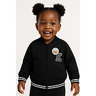 Jaqueta Infantil Menina Ursinho Elian: Estilo e Conforto! - imagem 1