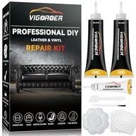 Kit Reparo Couro Preto Móveis e Carros - Restaure Sofá, Bolsa e Jaqueta Facilmente! - imagem 2