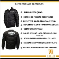 Jaqueta Arizona Racing Refletiva Motoqueiro Motoboy - imagem 2