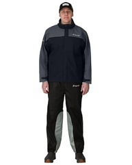 Frogg Toggs Jaqueta de chuva masculina Pilot II Cruiser impermeável, respirável, preto/verde de alta visibilidade, GG - imagem 2