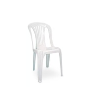 Cadeira Bistrô Plástica Branca - Leve, Empilhável e Ideal para Jardim e Bar - imagem 1