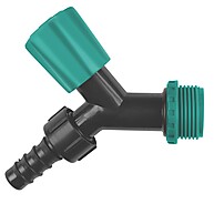 Torneira Plástica Tramontina 78440/504 com Adaptador – Ideal para Jardim - imagem 2
