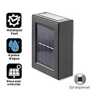 Arandela Solar LED: Ilumine seu Jardim! - imagem 2
