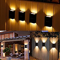 Arandela Solar: Ilumine Seu Jardim! - imagem 1