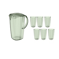Jarra + 6 Copos Vitra: Elegância e Praticidade - imagem 1
